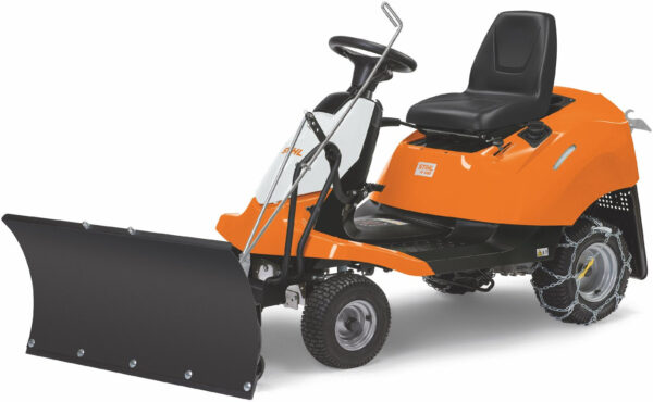 STIHL Aufsitzmäher RT 4082 Winterpaket mit Schneeschild und Schneeketten